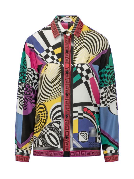 26FW 베르사체 블라우스 10242211A19288 5X000 MULTICOLOR