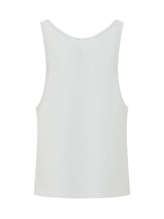 26FW 스텔라 맥카트니 민소매 티셔츠 6J04843SQB15 9000 PURE WHITE - STELLA MCCARTNEY