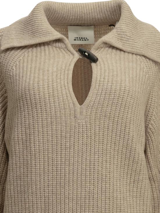 26FW 이자벨마랑 스웨터 26APU0949FAB1L07I90BE Beige - ISABEL MARANT