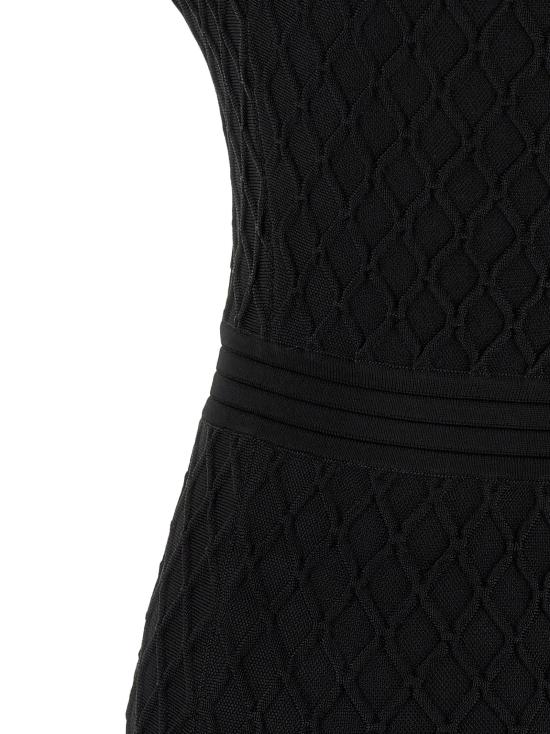 26FW 발망 숏 원피스 스케이터 드레스 블랙 - BALMAIN