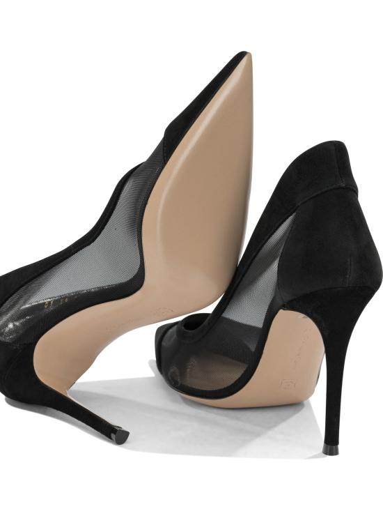 26FW 지안비토로시 힐/펌프스 Xarryry 90mm 굽 구두 블랙 - GIANVITO ROSSI