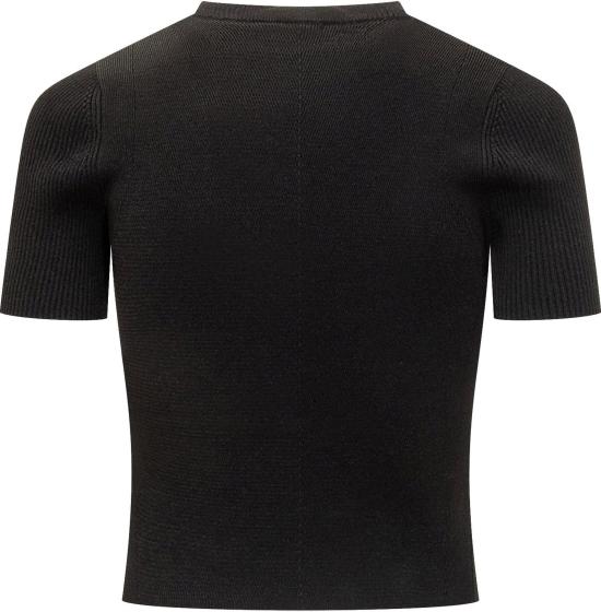 25FW 디젤 M 발라리 숏슬리브 점퍼 A196740DLAX9XX BLACK - DIESEL