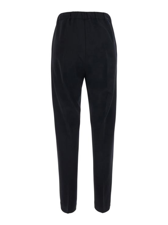 26FW 세미쿠튀르 스트레이트 팬츠 S6WL24Y690 Black - SEMI-COUTURE