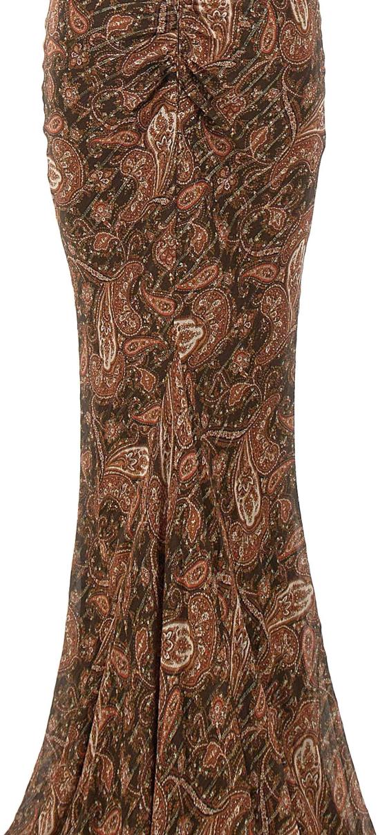 26SS 안다마네 롱 원피스 TM190131BTNV143PAISLEY BROWN - ANDAMANE