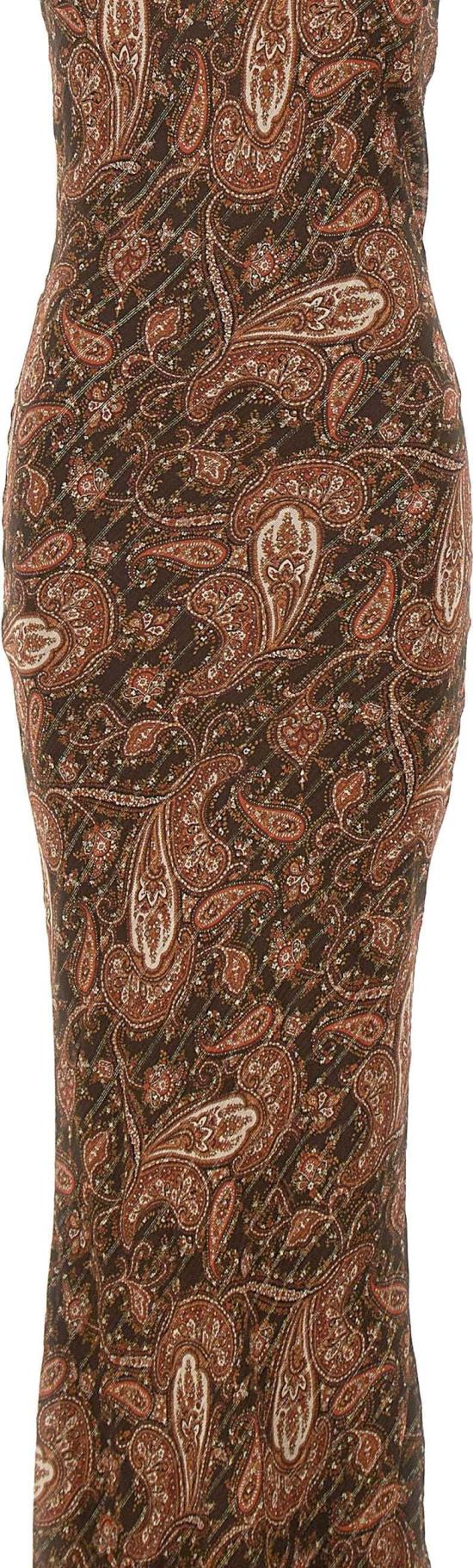 26SS 안다마네 롱 원피스 TM190131BTNV143PAISLEY BROWN - ANDAMANE