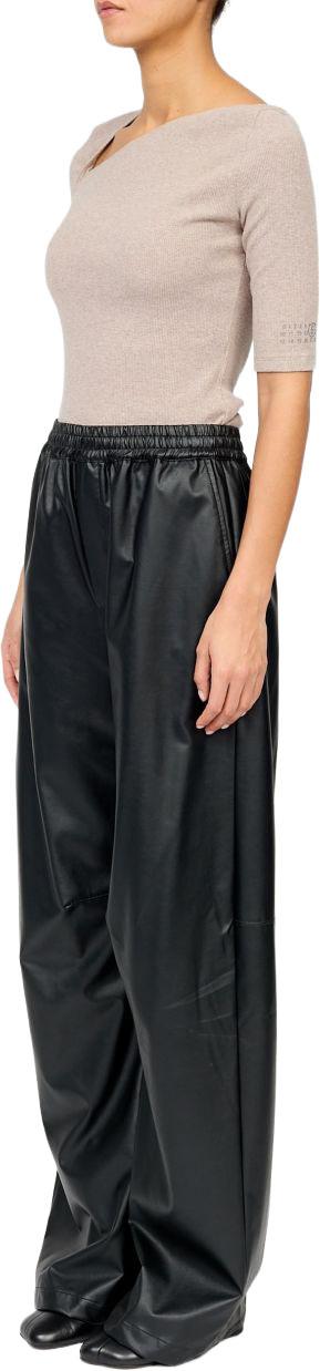 26FW 마르지엘라 스트레이트 팬츠 S52KA0575S53057900 BLACK - MAISON MARGIELA