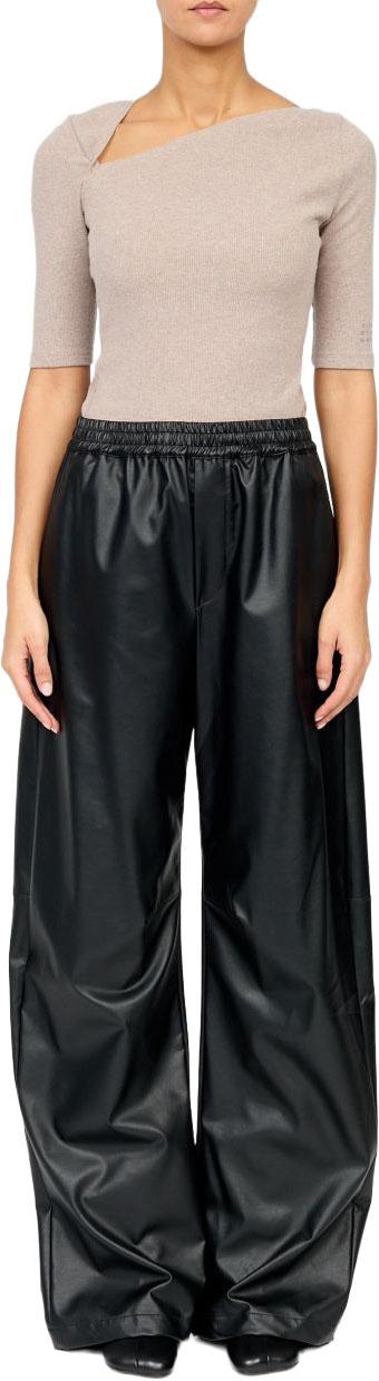 26FW 마르지엘라 스트레이트 팬츠 S52KA0575S53057900 BLACK - MAISON MARGIELA