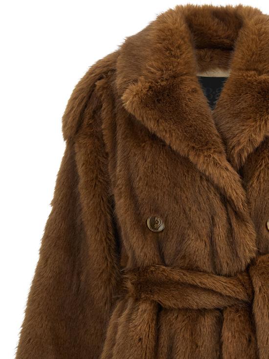 26FW 비비 쿠튀르 자켓 FARRAHTRENCHMINK Brown - B&B COUTURE