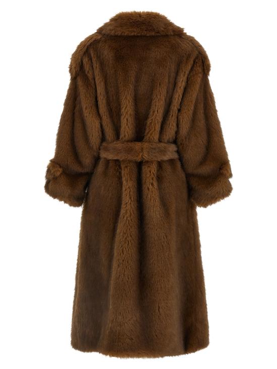26FW 비비 쿠튀르 자켓 FARRAHTRENCHMINK Brown - B&B COUTURE