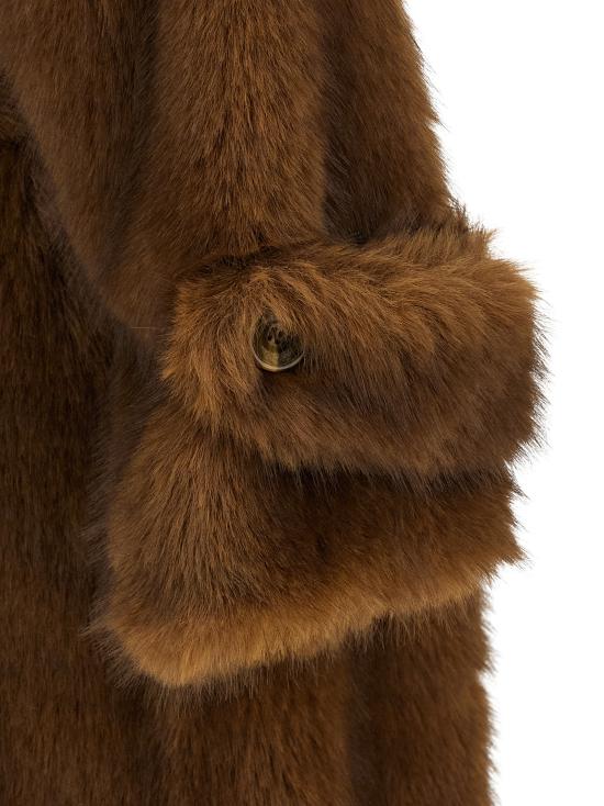 26FW 비비 쿠튀르 자켓 FARRAHTRENCHMINK Brown - B&B COUTURE
