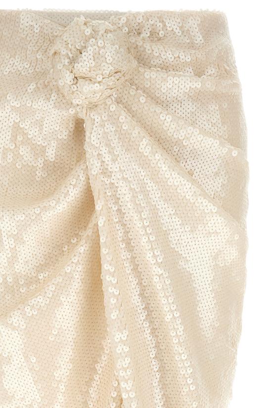 26FW 로테이트 바이 크리스텐슨 롱 스커트 116698857857 White - ROTATE BY BIRGERCHRISTENSEN