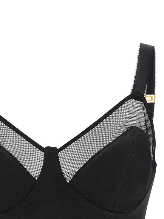 26FW 엘리자베타프랜치 이브닝 티셔츠 TO06666E2110 Black - ELISABETTA FRANCHI