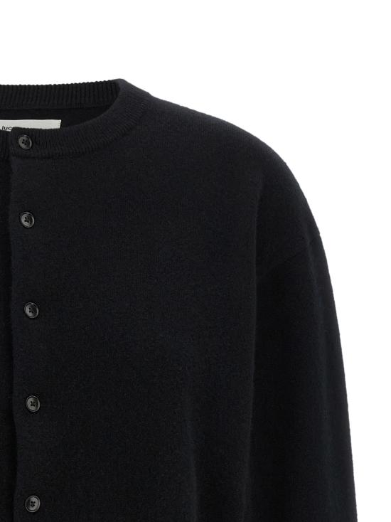 26FW 익스트림캐시미어 가디건 N436LUCERAVEN Black - EXTREME CASHMERE
