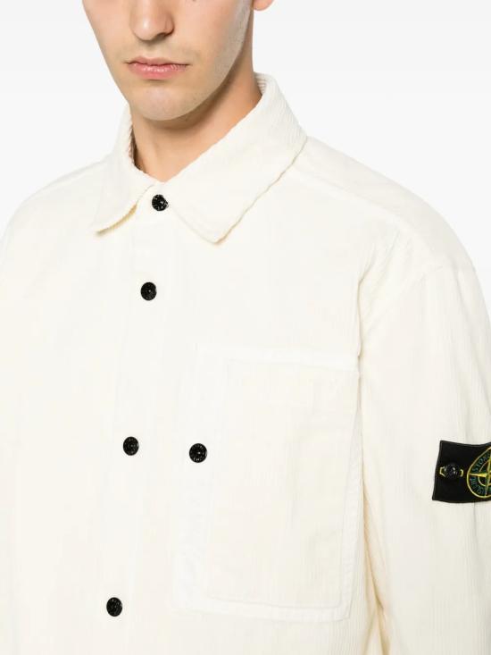 26FW 스톤 아일랜드 긴팔 셔츠 L2S15 1200016 S0212 V0093 IVORY DOM - STONE ISLAND