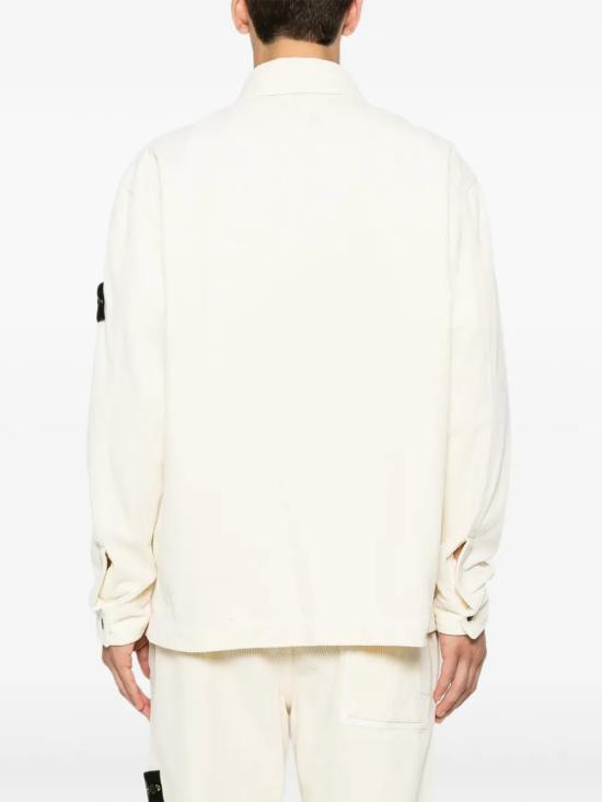 26FW 스톤 아일랜드 긴팔 셔츠 L2S15 1200016 S0212 V0093 IVORY DOM - STONE ISLAND