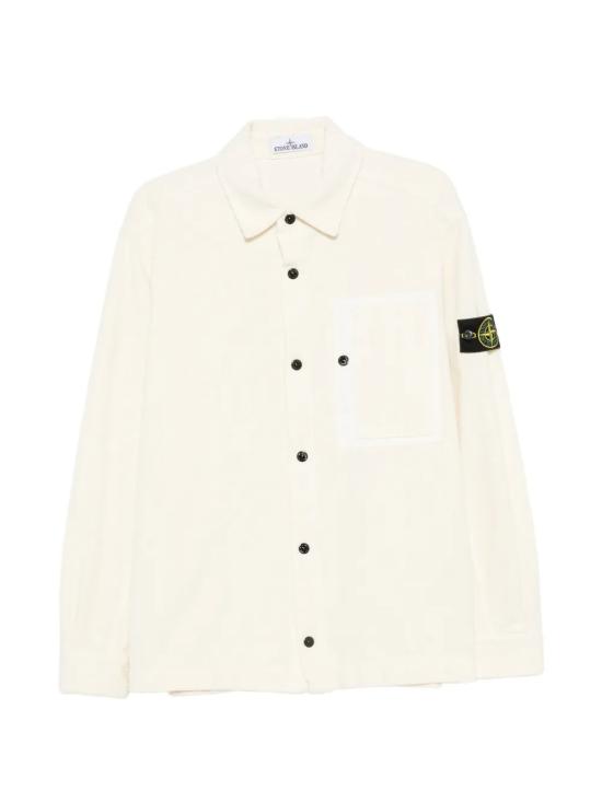 26FW 스톤 아일랜드 긴팔 셔츠 L2S15 1200016 S0212 V0093 IVORY DOM