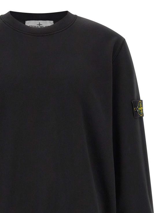 26FW 스톤 아일랜드 긴팔 티셔츠 6100060 스웨트셔츠 블랙 - STONE ISLAND