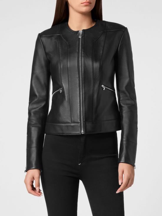 26SS 필립 플레인 자켓 UADCWLB1133PLE010N 02 Black