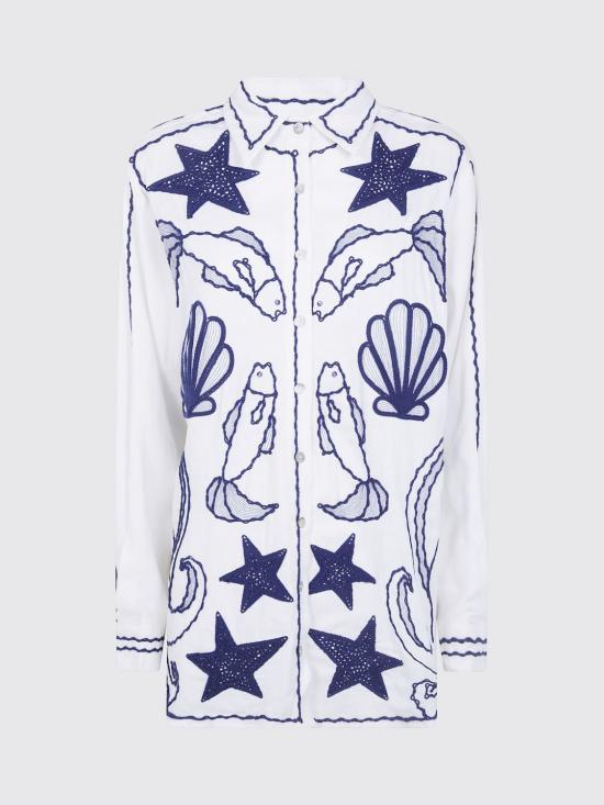 26FW 팜 리오 블라우스 356449 L0025 White - FARM RIO