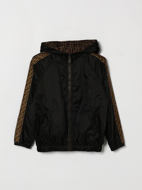 26FW [키즈] 펜디 캐주얼 자켓 JUA092AEYC F0QA1 Black