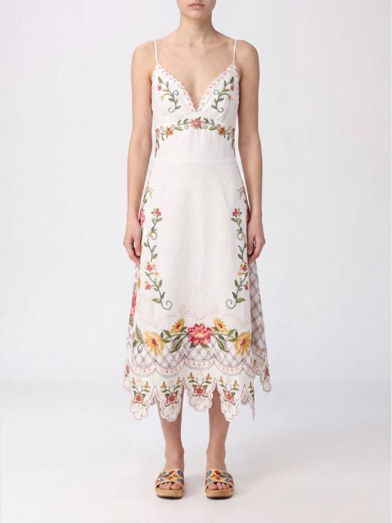 26FW 팜 리오 롱 원피스 355804 L0025 White