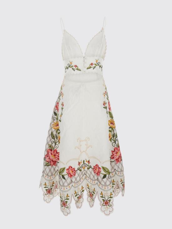 26FW 팜 리오 롱 원피스 355804 L0025 White - FARM RIO