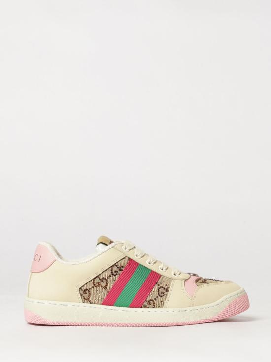26FW 구찌 크리스탈 스크리너 스니커즈 6774239SFR0 2587 Pink