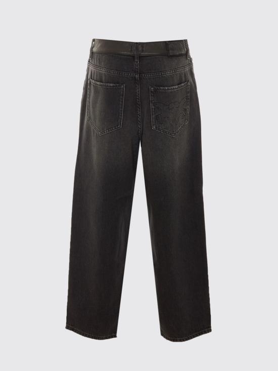 26FW 핑코 데님 팬츠 103857A3GW PJ4 Black - PINKO