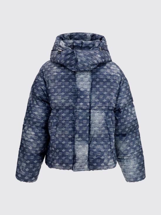 26FW 디스퀘어드2 숏패딩 S74AM1709D35535 001S Gnawed Blue - DSQUARED2