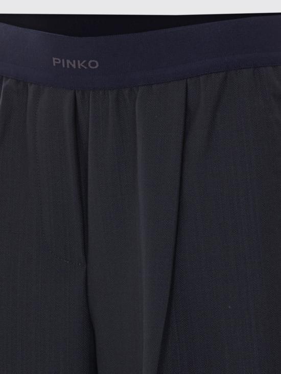 26FW 핑코 스트레이트 팬츠 107560A3IF G03 Blue - PINKO