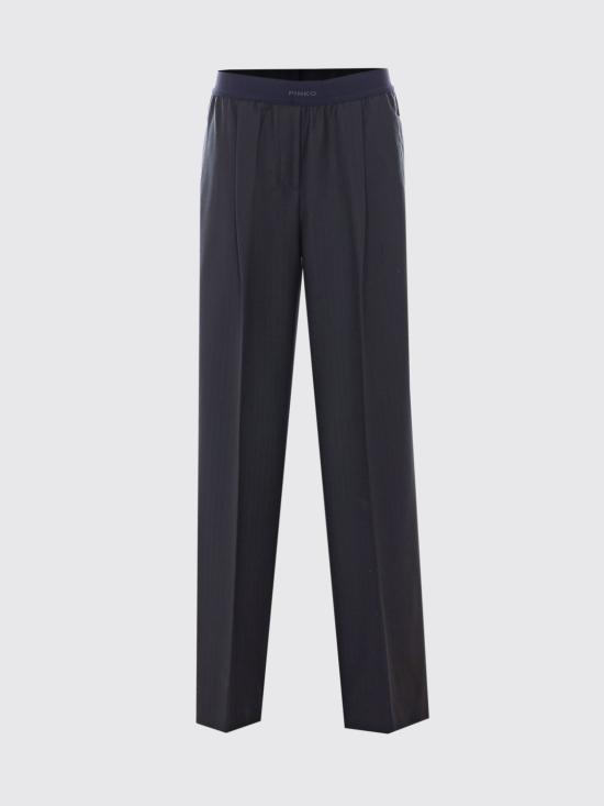 26FW 핑코 스트레이트 팬츠 107560A3IF G03 Blue - PINKO