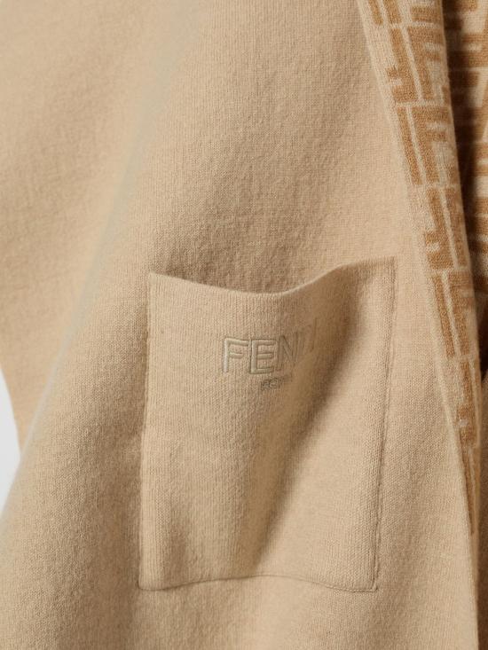 26FW [키즈] 펜디 코트 JFQ057AO29 F0UQ1 Beige - FENDI