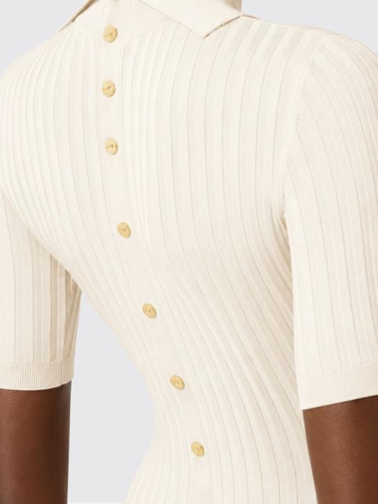 26SS 엘리자베타프랜치 미디 원피스 AM22S62E2 360 Ivory - ELISABETTA FRANCHI