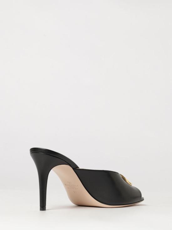 26FW 발렌티노 가라바니 뮬/슬리퍼 S0NQ4ZIC 0NO Black - VALENTINO GARAVANI