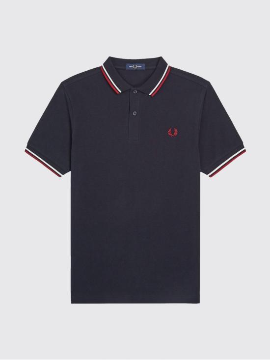 26SS 프레드페리 폴로 티셔츠 FPM3600P57 T55 Sky - FRED PERRY