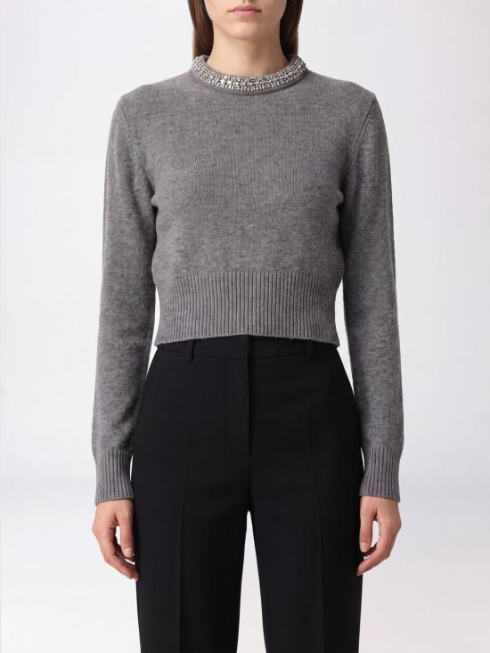26FW 핑코 스웨터 107274A3GI II2 Grey