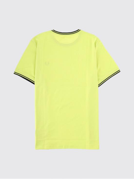 26SS 프레드페리 반팔 티셔츠 FPM1588V58 84B Yellow - FRED PERRY