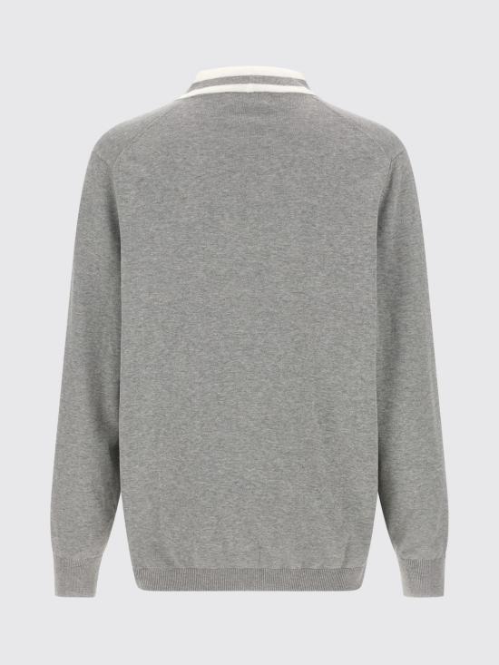 26SS 브루넬로 쿠치넬리 코튼 가디건 M29203606F CP157 Grey - BRUNELLO CUCINELLI