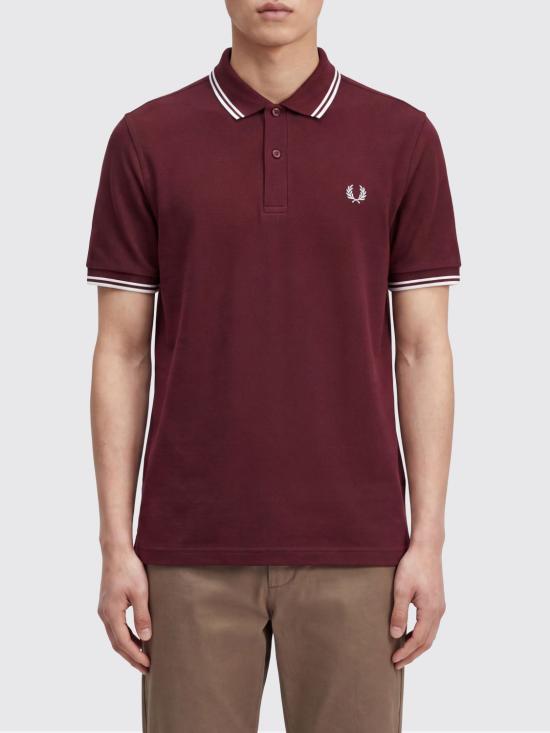 26SS 프레드페리 폴로 티셔츠 FPM3600P57 597 Burgundy