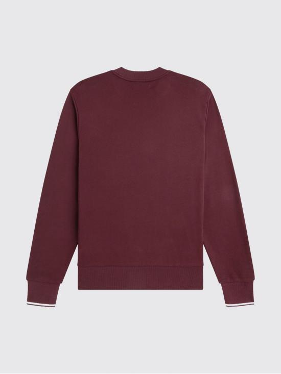 26SS 프레드페리 긴팔 티셔츠 FPM753557 64A Burgundy - FRED PERRY