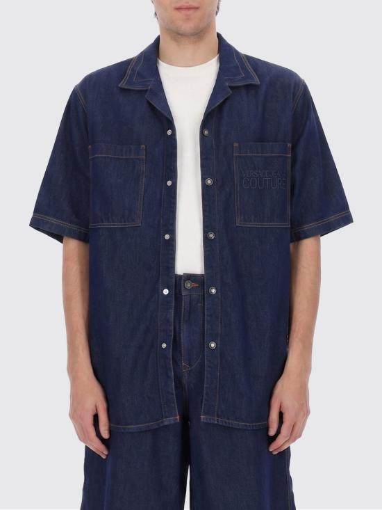 26SS 베르사체 셔츠 80GAL21ADW127L54 914 Denim