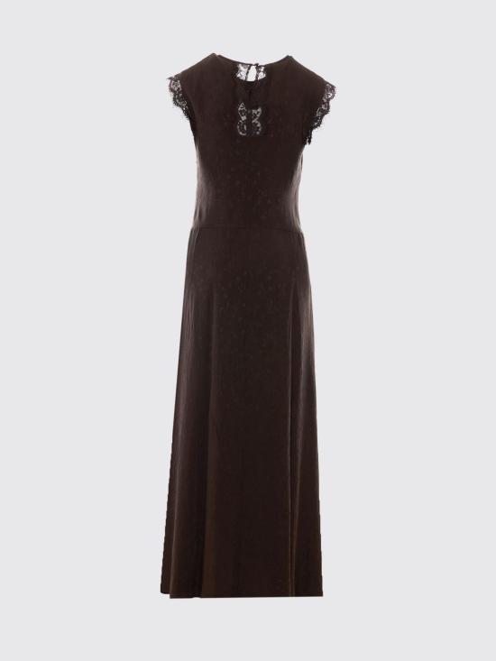 26FW 핑코 롱 원피스 107149A3FC L72 Brown - PINKO
