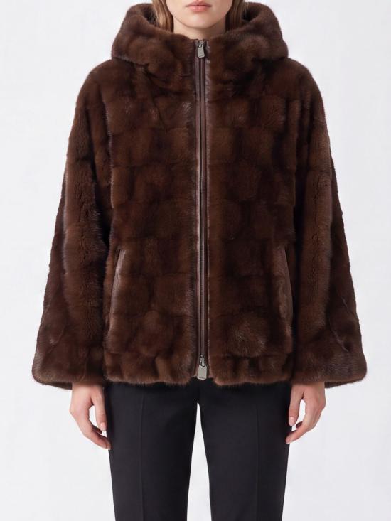 26FW 핑코 무스탕 107054A3C5 M11 Brown