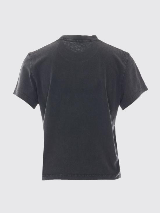 26FW 알렉산더 왕 반팔 티셔츠 1CC3261386 011 Black - ALEXANDER WANG