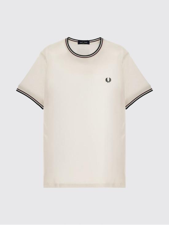 26SS 프레드페리 반팔 티셔츠 FPM1588V57 84A Ivory - FRED PERRY