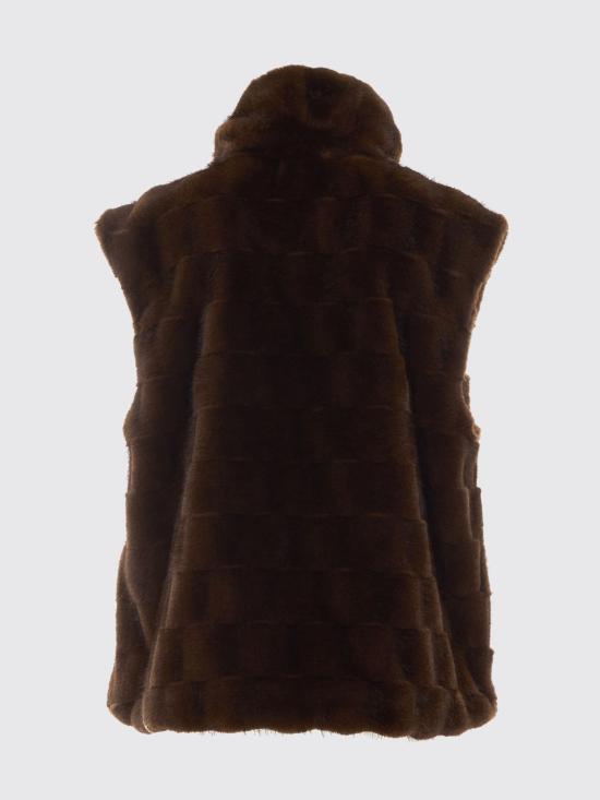 26FW 핑코 무스탕 106939A3C5 M11 Brown - PINKO
