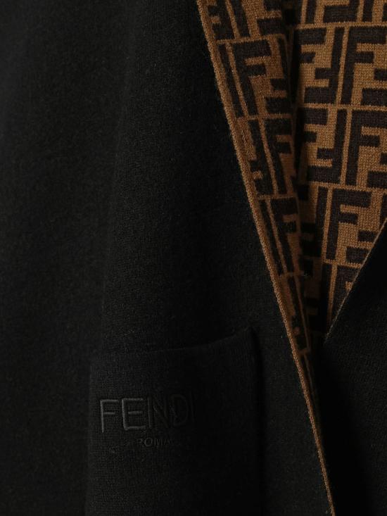 26FW [키즈] 펜디 코트 JFQ056AKLS F1M0T Tobacco - FENDI