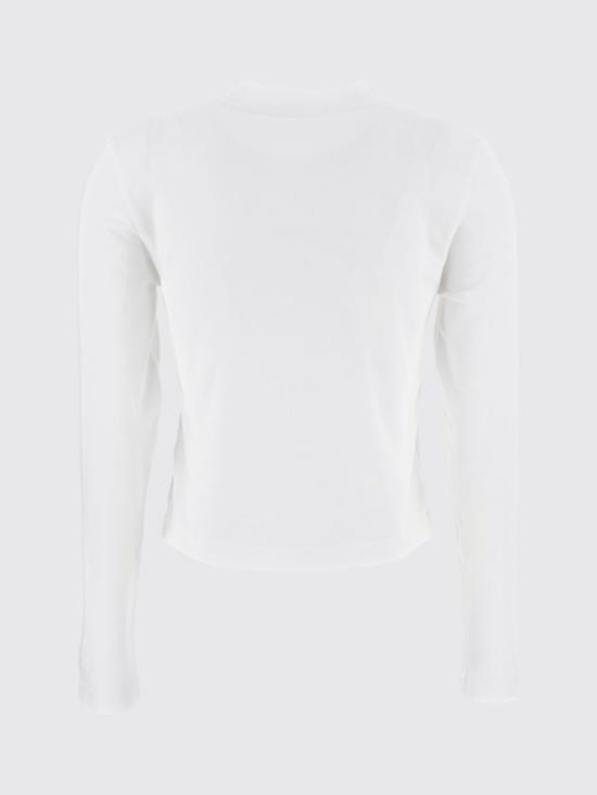 26FW 자크뮈스 그로그랭 로고 롱슬리브 티셔츠 TSW00155AJ00124 100 White - JACQUEMUS