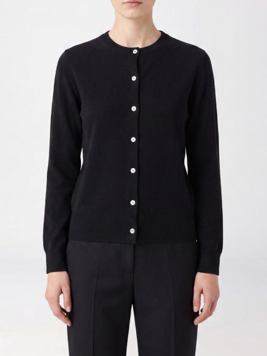 26FW 아페쎄 가디건 WVAWMF22348 LZZ Black