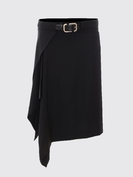 26FW 디 아티코 미디 스커트 261WCS00313WWW065AA 100 Black - THE ATTICO